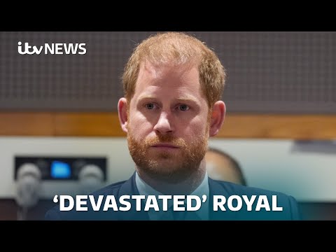 Prince Harry says he’s the victim of a ‘stitch up’ after losing legal battle | ITV News