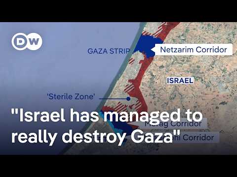 “He likes to cleanse Gaza of its Palestinians” What’s behind Netanyahu’s ‘sterile zones’? | DW News