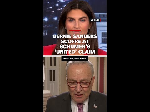 Bernie Sanders scoffs at Schumer’s ‘united’ claim