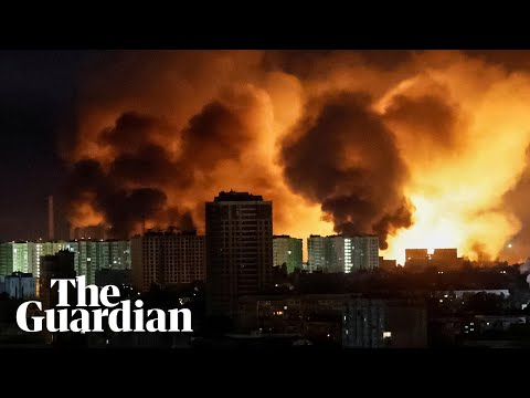 Russian missiles and drones hit Kyiv in overnight assault