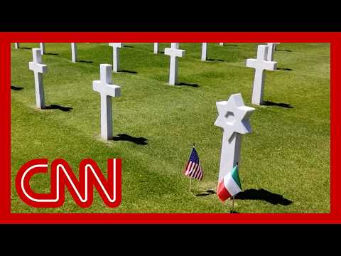 Jewish American soldiers buried in Italy receive proper headstones decades after WWII