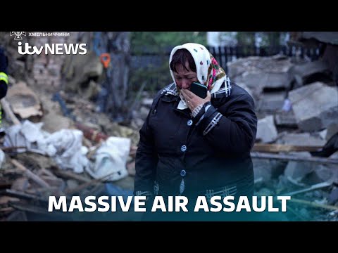 Ukraine reels from a major Russian air strike, leaving at least three children dead | ITV News