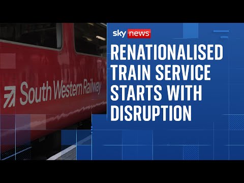 First renationalised train service starts with more set to come under public ownership