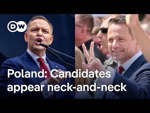 Poland election: conservative EU-sceptic candidate doing better than expected | DW News