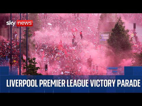 Watch Liverpool FC’s victory parade after Premier League win