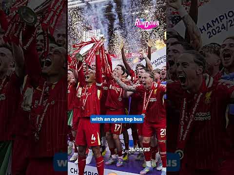 Arsenal, Crystal Palace and Liverpool all celebrate their trophy wins on bank holiday #itvnews #news