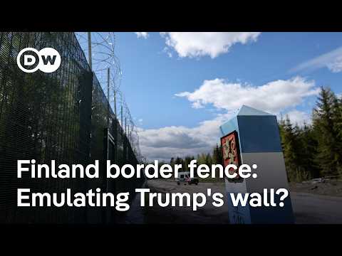 Why is Finland building a 200-kilometer fence on its border with Russia? | DW News