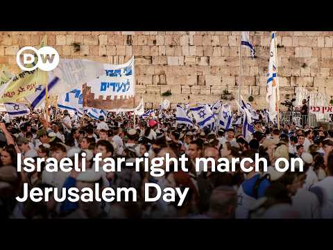 Israeli nationalists march through Jerusalem’s Palestinian areas, storm UN compound | DW News