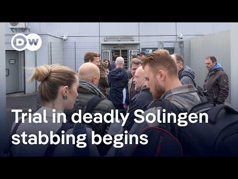 Germany: Trial over deadly Solingen knife attack begins | DW News