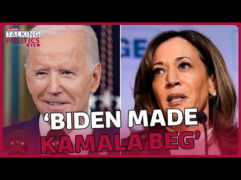 The WILD story of how Biden made Harris BEG for his endorsement | Talking Politics USA | ITV News