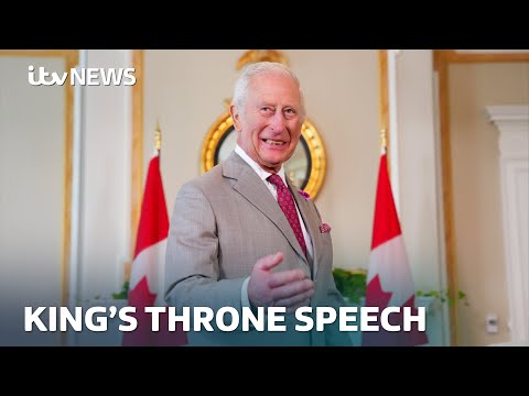 King Charles’ throne speech to Canada’s parliament  | ITV News