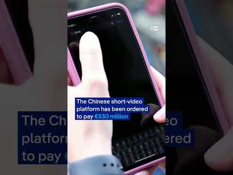 TikTok fined over €500 million for EU privacy violations | DW News