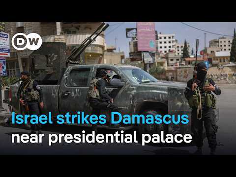 Syria condemns Israeli strike on Damascus | DW News