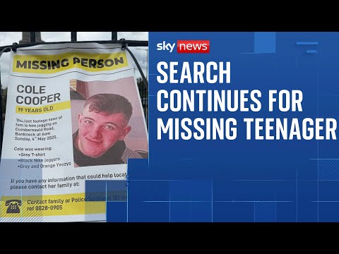 Search continues across Scotland for missing teenager