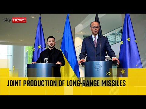 Germany and Ukraine to jointly produce long-range missiles for Kyiv