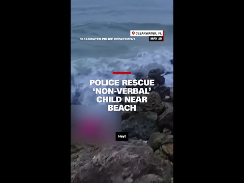 Florida police find missing ‘non-verbal’ child hidden among rocks in ocean