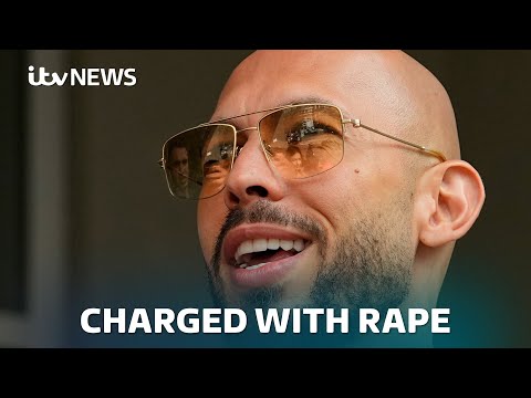 Influencers Andrew and Tristan Tate face criminal charges in the UK including rape | ITV News