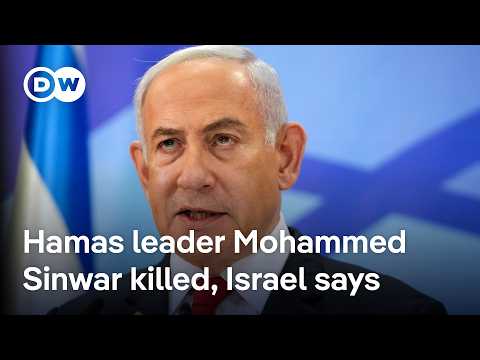 Netanyahu announces Israel killed senior Hamas leader Mohammed Sinwar in Gaza mid-May | DW News