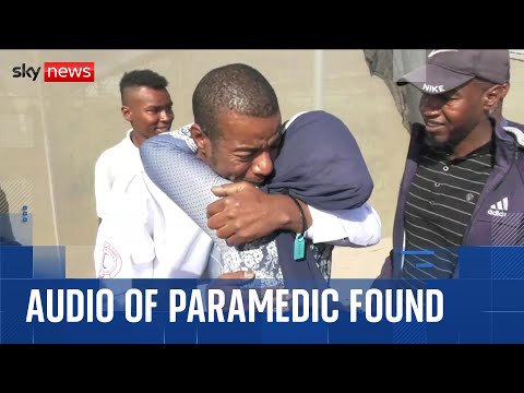 Sky News obtains audio from surviving paramedic in Gaza during IDF attack