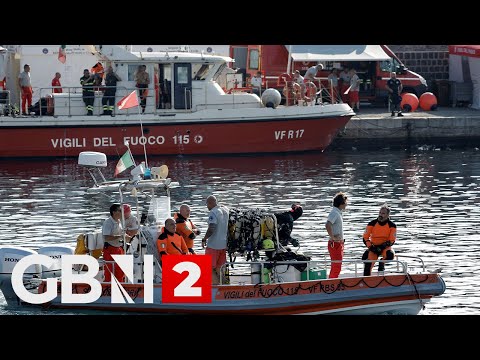 WATCH NOW: The process of pulling Mike Lynch’s sunken yacht from Sicilian waters to begin