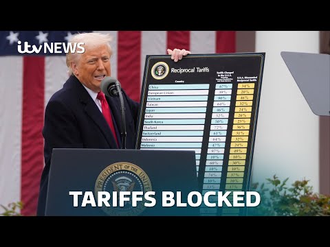 Trump tariffs blocked by US court ruling: What does it mean? | ITV News