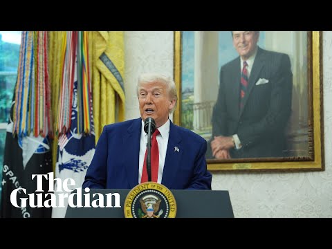 Trump lashes out at reporter over claim he ‘chickens out’ of tariffs