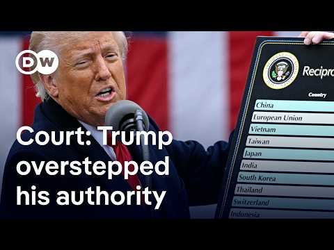 How global markets are responding to a US court blocking Trump’s tariffs | DW News