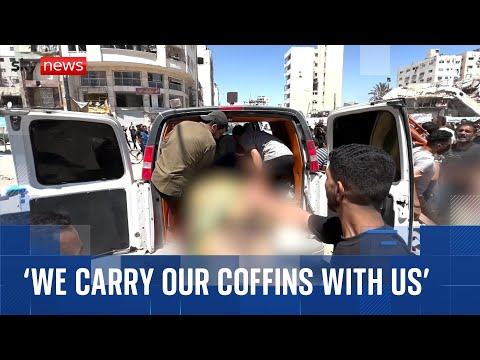Gaza’s paramedics fear finding their own families lying in the rubble