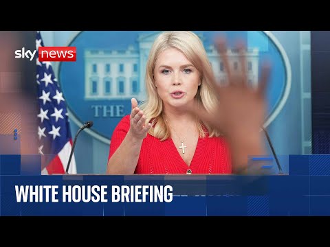 White House briefing after US court blocks Trump tariffs