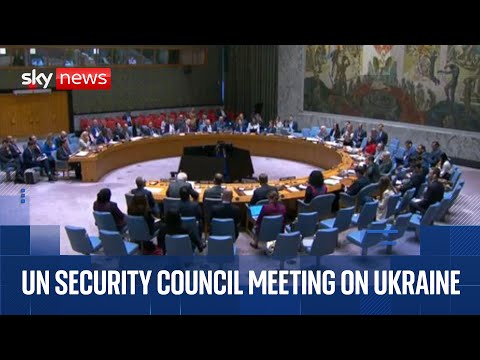 UN Security Council holds briefing on Ukraine