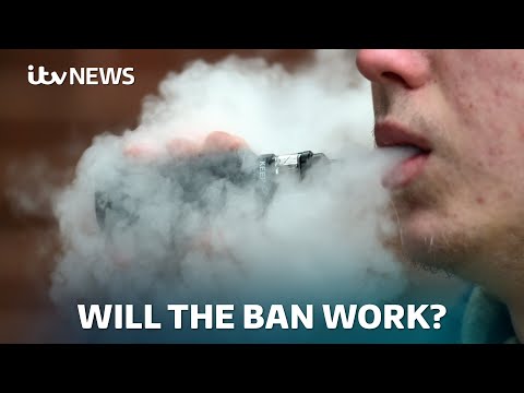Will the disposable vape ban really deter young people and reduce waste? | ITV News