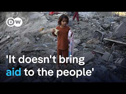 Gaza aid distribution system contradicts humanitarian principles | DW News