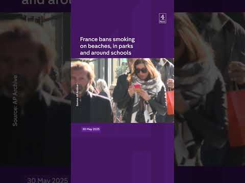 France to ban smoking in some public areas