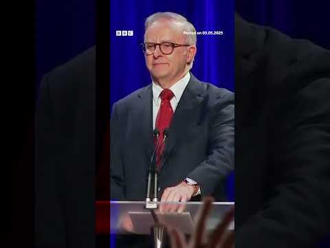 Anthony Albanese has been re-elected as Australia’s prime minister. #AustraliaElections #BBCNews