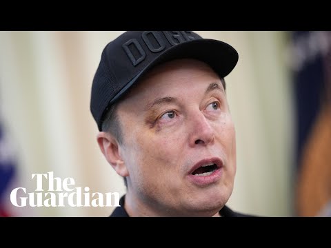 Musk says bruised eye was caused by ‘horsing around’ with his son