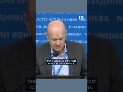 Gaza is the ‘hungriest place on earth’, says UN spokesman | DW News