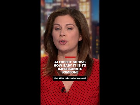 AI expert shows how easy it is to impersonate someone