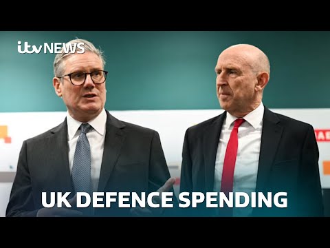 ‘No doubt’ UK will spend 3% of GDP on defence by mid-2030s, Healey says | ITV News
