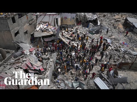 Israeli attacks on southern Gaza kill at least 40 people