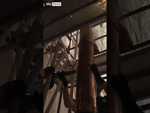 Vatican chimney installed ahead of conclave