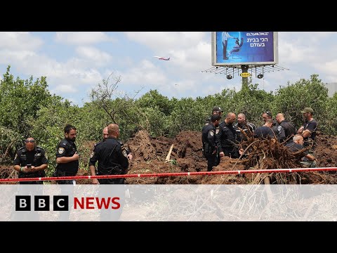 Houthi missile from Yemen hits near Israel’s Ben Gurion airport | BBC News