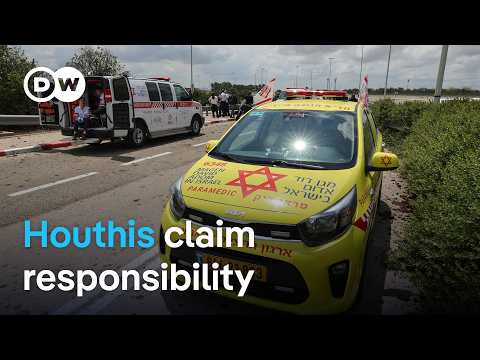 Missile strikes near Israel’s Ben Gurion Airport | DW News