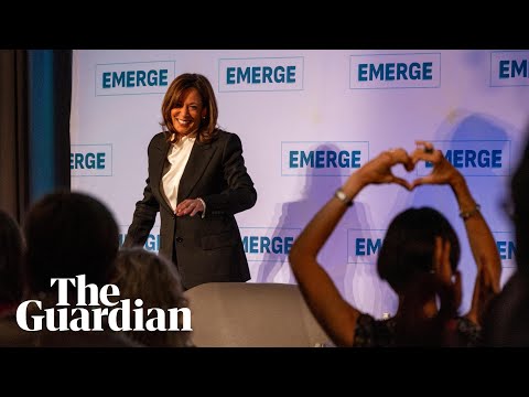 ‘Courage is contagious’: Kamala Harris urges Americans to keep organizing against Trump