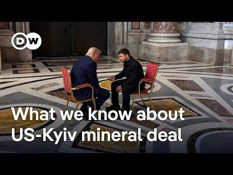 Ukraine and US sign contentious deal giving the US gov’t access to Ukrainian minerals | DW News