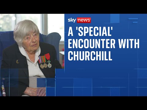 WWII veteran recalls ‘special’ chance encounter with Winston Churchill
