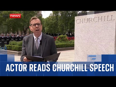 VE Day: Timothy Spall reads Winston Churchill’s victory speech