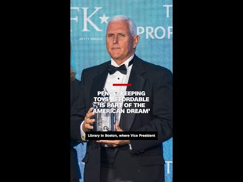 Pence: Keeping toys affordable ‘is part of the American dream’