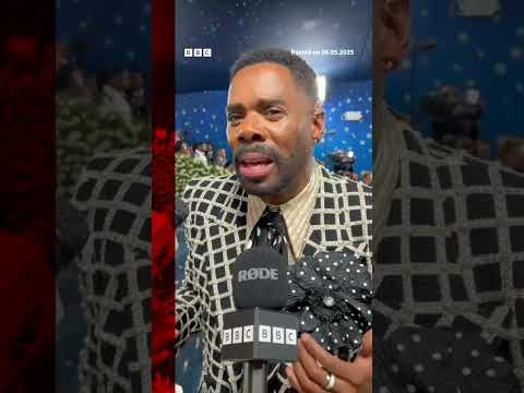 Colman Domingo: ‘Met Gala theme means everything to me’ #MetGala2025 #BBCNews