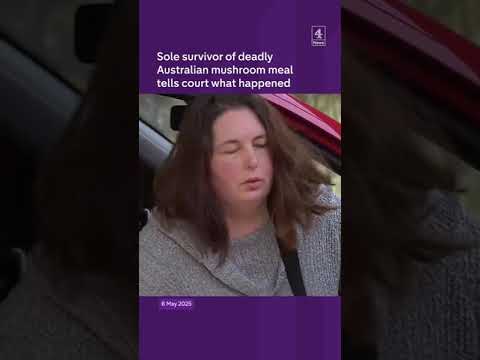 Sole survivor of deadlyAustralian mushroom meal tells court what happened