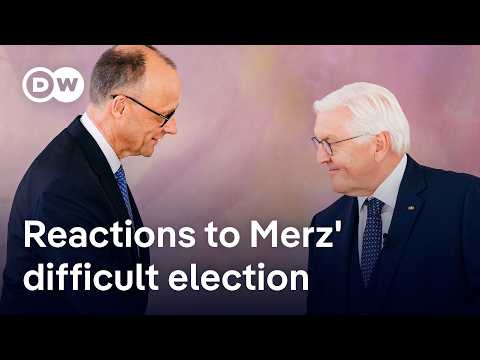 Reactions to Friedrich Merz’ election as Germany’s new chancellor | DW News